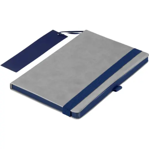 Altitude Colourblock A5 Soft Cover Notebook Navy